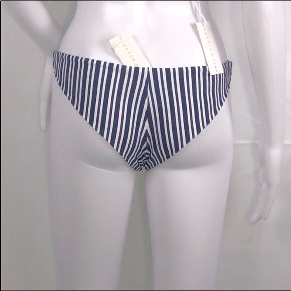 Kopper & Zink Navy & White Stripe Bikini Set - Size Large - Picture 15 of 16